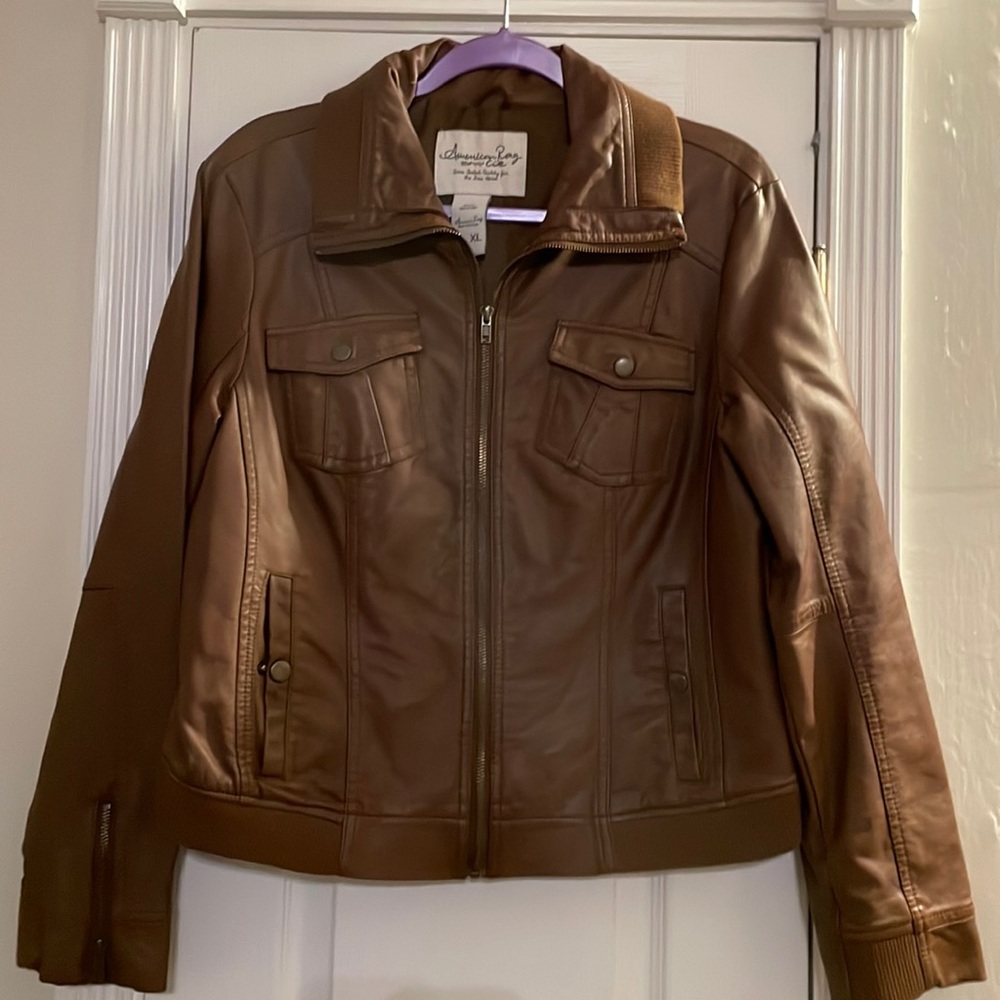 American Rag Brown Leather Jacket